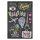 3D Sticker Aufkleber Ziersticker Art Kreidemarker Handlettering Reise III Paris