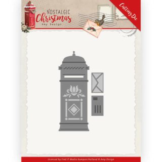 Amy Design Nostalgic Christmas Mailbox Postkasten Post Briefe Karten Letterbox
