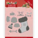 Amy Design Stanzschablone Christmas Pats Cat Katze in...