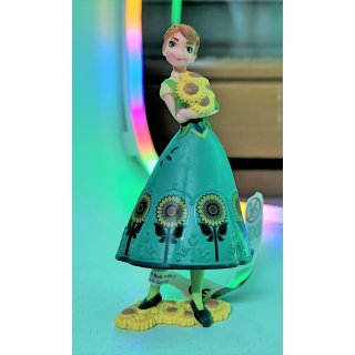 Streudeko Deko Miniatur Minigarten Bastel Figur Bullyland Eiskönigin Anna Blumen