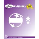 Lene Dies Stanzschablone 1067 Star Frame Sterne Rahmen...