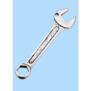 Metall Kartenaufleger Miniatur Schraubenschlüssel Schlüsselanhänger Decowerkzeug