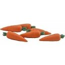6 Miniatur Karotten Dekoartikel Streudeko gelbe...
