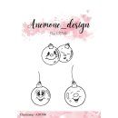 Silikonstempel Clear Stamps Anemone Design by Ditte...