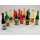 Acryl Streudeko Deko Miniatur Minigarten Puppenhaus Flasche Wein 12 Flaschen