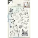 Silikonstempel Clear Stamp Joy! Easter Ostern Lamm Hase...
