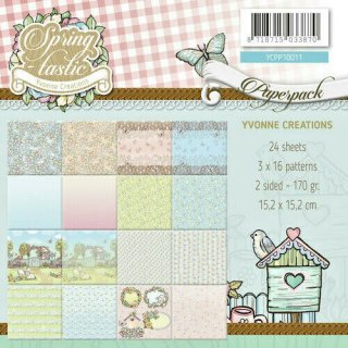 Papermania Vintage-Notizpapier – 32 Blatt 15,2 X 15,2 Cm, Säurefrei & Basteltauglich
