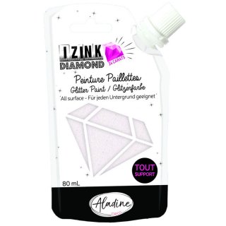 Izink Diamond Painture Paillettes Glitzerfarbe für jeden Untergrund geeignet Pearly