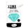 Izink Diamond Painture Paillettes Glitzerfarbe für...