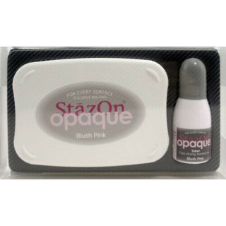 StazOn Opaque Stempelkissen geeignet für Kunststoff, Glas, Keramik Metall usw blush pink