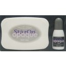 StazOn Opaque Stempelkissen geeignet für Kunststoff, Glas, Keramik Metall usw soft lilac