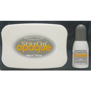 StazOn Opaque Stempelkissen geeignet für Kunststoff, Glas, Keramik Metall usw napoli yellow