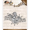 Amy Design Stanzschablone Sounds of Music Music Border...