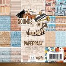 Scrapbooking Papier Motive Sound of Music 15,2x15,2 cm...