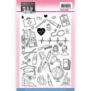 Silikonstempel Clear Stamp Yvonne creations Bubbly Girls...