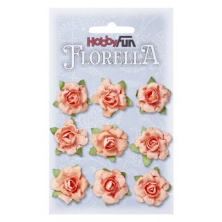 Deko Minigarten Puppenhaus Streudeko 133 Florella Blüten aus Maulbeerpapier