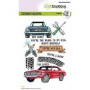 Silikonstempel Clear Stamps Craft Emotions Cars Auto...