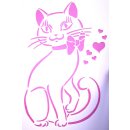 Stencil Universal  Schablone A4  Sexy Cat Katze Stamping...