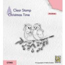 Silikonstempel Clearstamp Nellies Choice Christmas time...