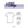 NHH Design Silikonstempel Kombistempel Bekleidung Oberteil T-Shirt
