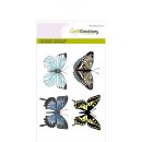 Silikonstempel Clear Stamps Craft Emotions Schmetterlinge...