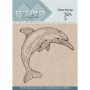 Clear Stamps Stempel card deco Delfin Meeressäuger...