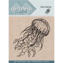 Clear Stamps Stempel card deco Qualle jellyfish Medusa...