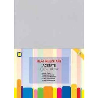 A4 Acetate Sheets 10 St transparente Plastikfolie heat resistant Hitzebeständig
