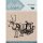 Clear Stamps Acrylic Stamp Stempel card deco Weihnachtschlitten Elch Ministempel