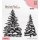 Silikonstempel Clearstamp Nellies Choice Christmas silhouette Winterbaum Tanne