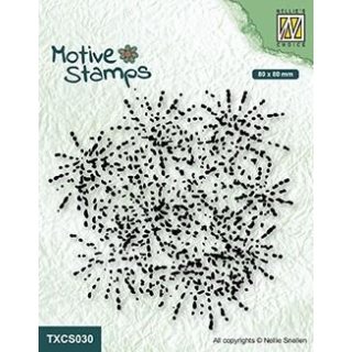 Silikonstempel Clear Stamp Nellie Motive Stamps Feuerwerk Explosion 030