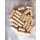 Holzperle Holz Walze Zylinder Röhrchen Holzwalze 20x8,6mm mit 1mm Bohrung