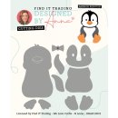 Stanzschablone Anna Ministanze Pinguin Patrick Penguin