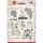 Silikonstempel Clear Stamp Yvonne creations just married congratulations Hochzeit