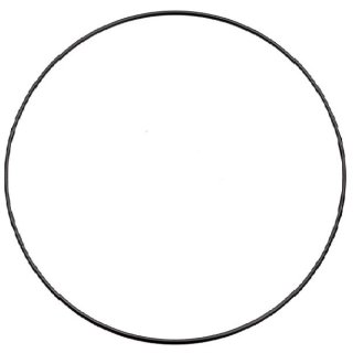 Metallring rund Kreis Größe 20 cm schwarz zum Gestalten auch in Makramee