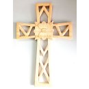 Rohling zum fertig gestalten großes Holz Kreuz mit...