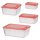 Acryl Streudeko Deko Miniatur Minigarten Puppenhaus Dosen Set Lunchbox