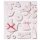 Aufkleber Embellischment Ziersticker 3D Sticker Baby Geburt Mädchen rosa weiß