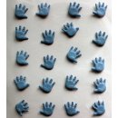 Brads f&uuml;r Scrapbooking / Karten Baby Handabdruck  Hand