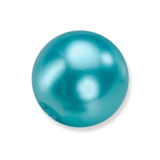 Glaswachsperlen 4mm Durchmesser 100 Stück türkiseblau türkise blaugrün