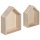 Holz Rahmen H&auml;user S 2 bteiliges Set Rahmen Haus Setzkasten FSC Mix Credit
